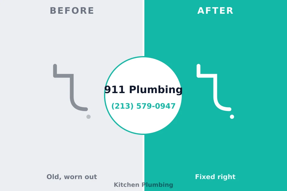 Before and after: plumbing company Medford, OK
